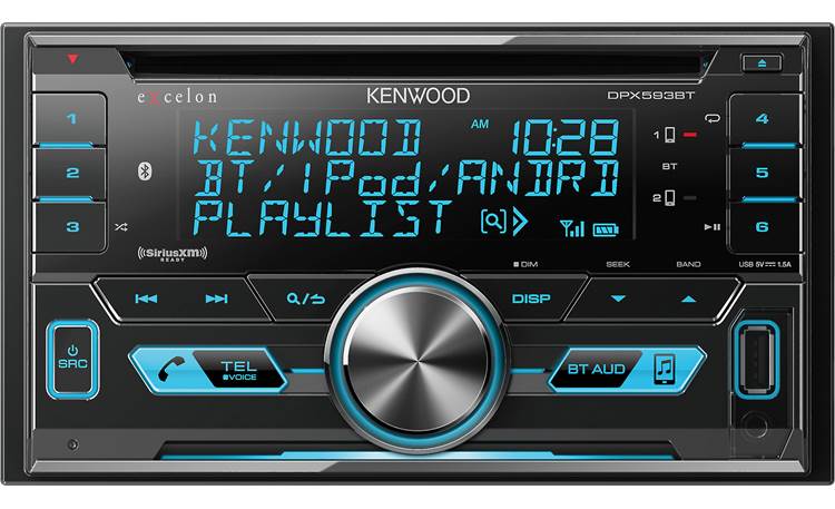 Kenwood Excelon Dpx593bt Cd Receiver At