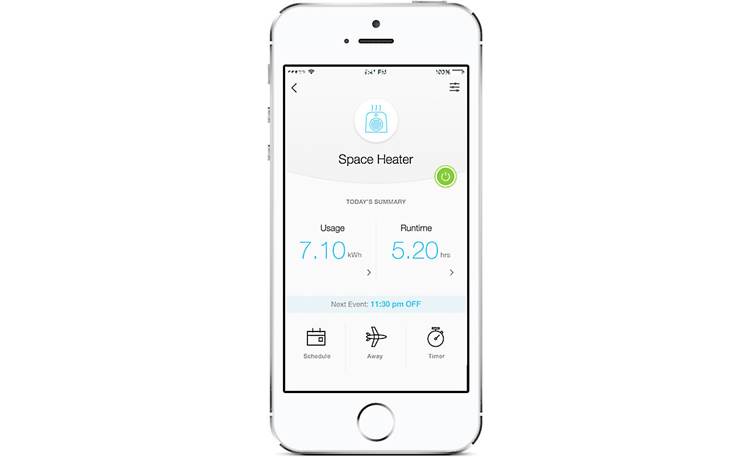 TP-Link HS100 Smart Plug The free Kasa app lets you set up a smart schedule