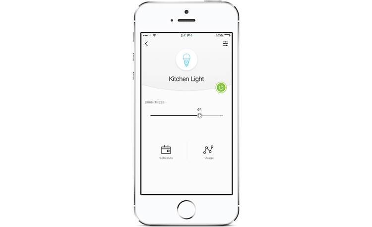 TP-Link LB130 Smart Bulb Control brightness and warmth of light from your phone