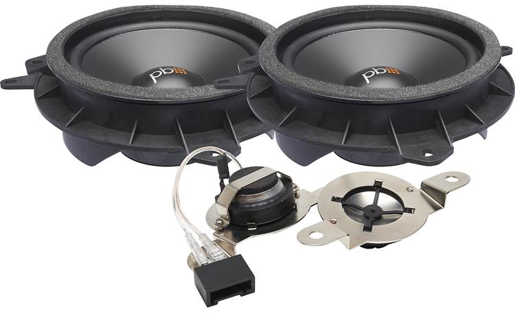 PowerBass OE65C-TY PowerBass designed these speakers to be an easy fit for select Toyota vehicles