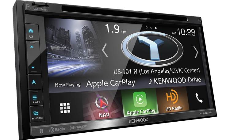 Kenwood DNX574S Navigation receiver at Crutchfield Kenwood DNX574S Navigation receiver at Crutchfield