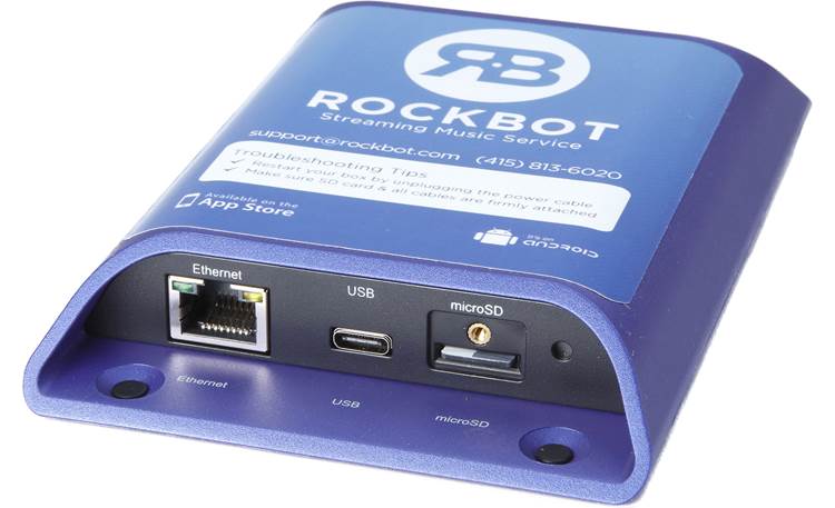 Rockbot Bundle Medium Ethernet and USB connections with SD card slot