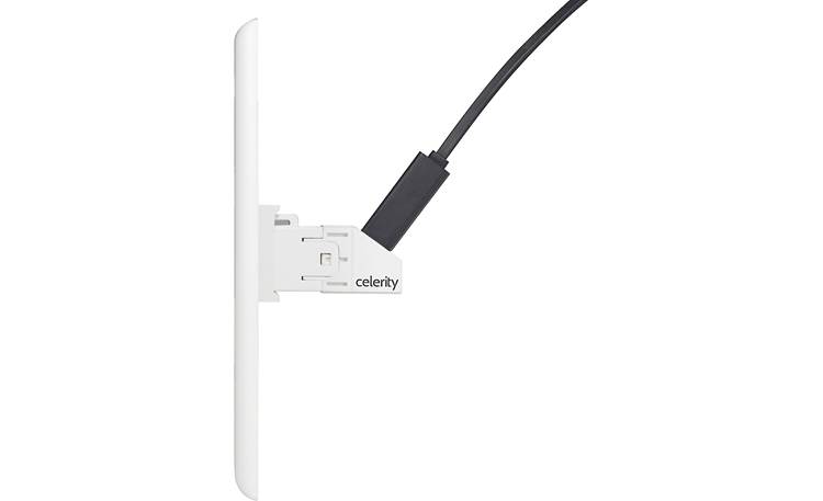 Celerity Technologies Detachable Fiber Optic HDMI Cable The cable plugs into the keystone connector, which plugs into a special wall plate (wall plate sold separately)