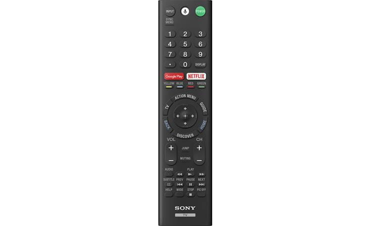Sony XBR-75X940E Remote