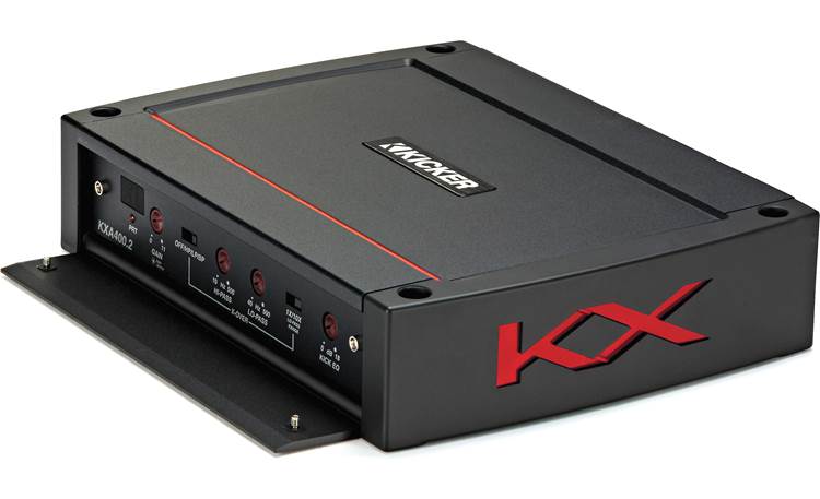 Kicker 44KXA400.2 2-channel car amplifier — 100 watts RMS x 2 at 