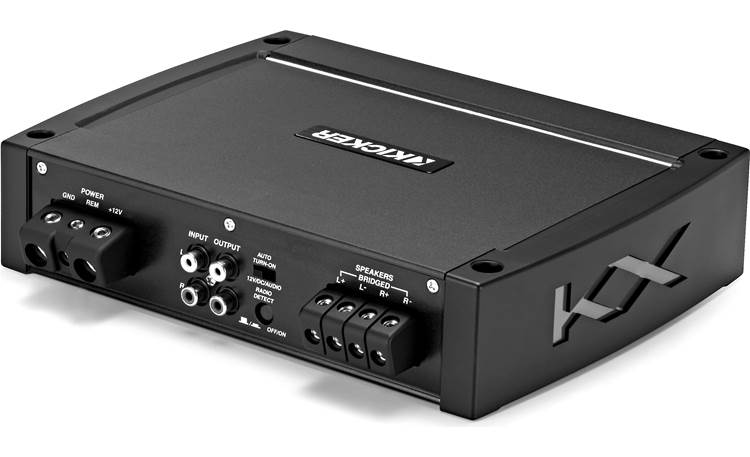 Kicker 44KXMA400.2 2-channel marine amplifier — 100 watts RMS x 2