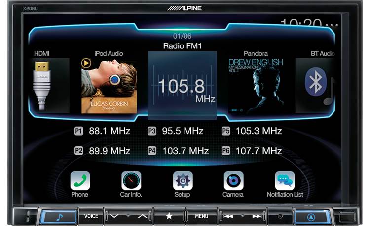  Alpine CDE-175BT Single DIN Bluetooth in-Dash CD Front USB &  Auxiliary MP3 ID3 Tag AM/FM SiriusXM Ready Apple iPhone 6/6+ and iOS-8 Car  Stereo Receiver, HD Radio Built-in/Free ALPHASONIK Earbuds 