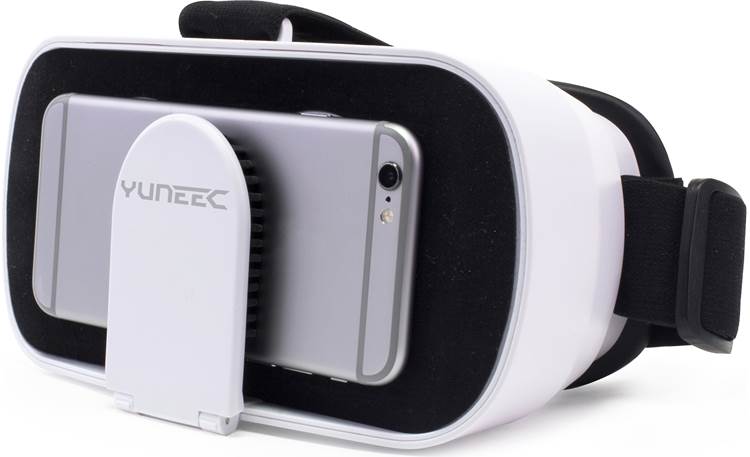Yuneec Breeze FPV Bundle Slide your smartphone into the viewing slot on the FPV goggles