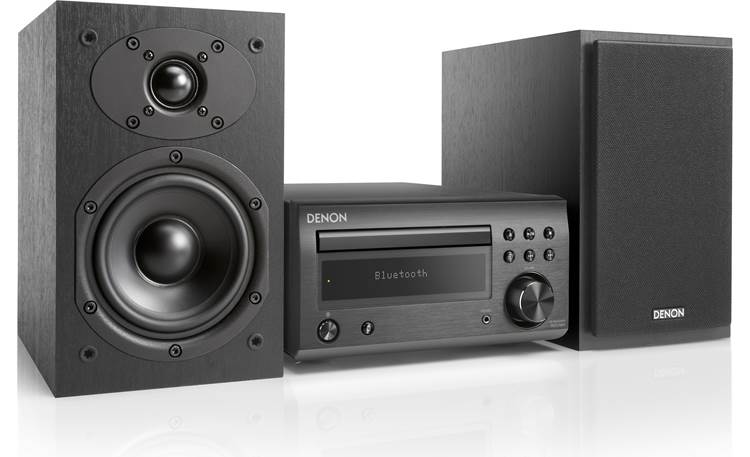 Denon D-M41 Shown with one speaker grille removed