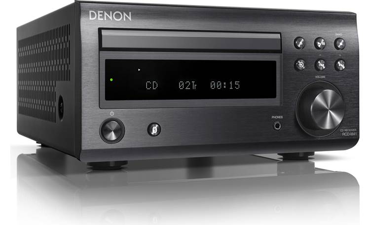 Denon D-M41 CD/FM micro desktop stereo system with Bluetooth® at 