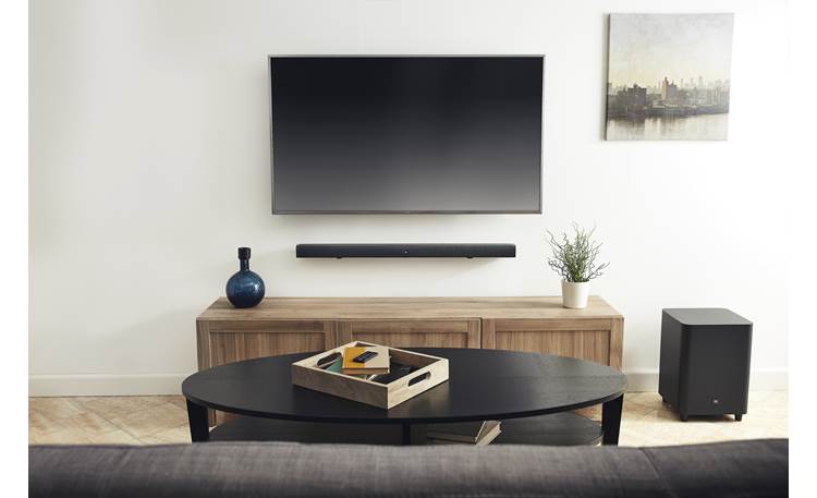 JBL Bar 3.1 Fits neatly into your TV setup and delivers powerful sound for shows and movies