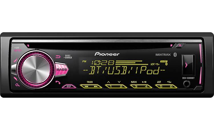 DEH-S4000BT - CD Receiver with Improved Pioneer ARC App Compatibility,  MIXTRAX®, Built-in Bluetooth®