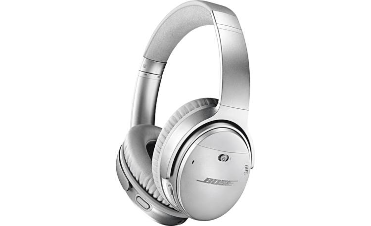 Bose® QuietComfort® 35 wireless headphones II (Silver) at Crutchfield