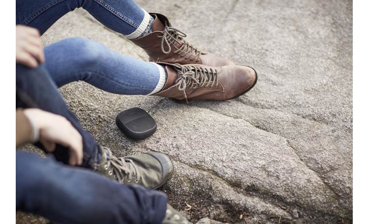 Bose® SoundLink® Micro <em>Bluetooth®</em> speaker Black - rugged casing built for outdoor use