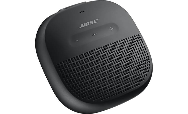 Bose® SoundLink® Micro <em>Bluetooth®</em> speaker Black - left front