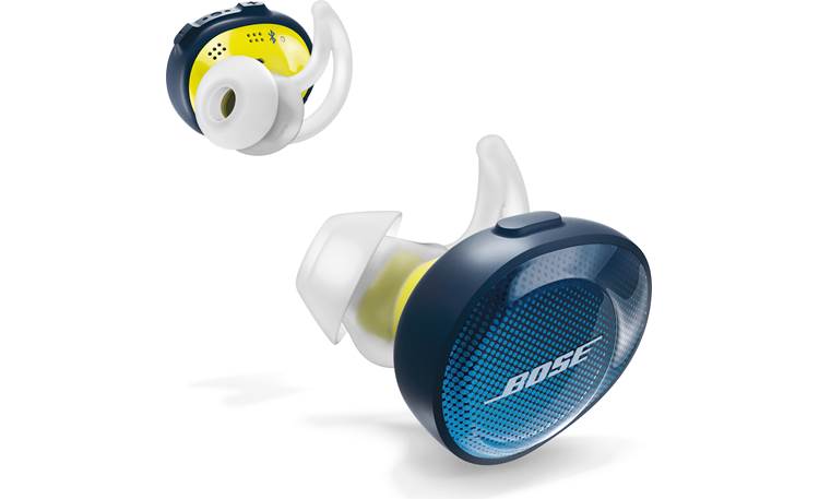 Bose® SoundSport® Free wireless headphones (Midnight Blue/Yellow Citron) at