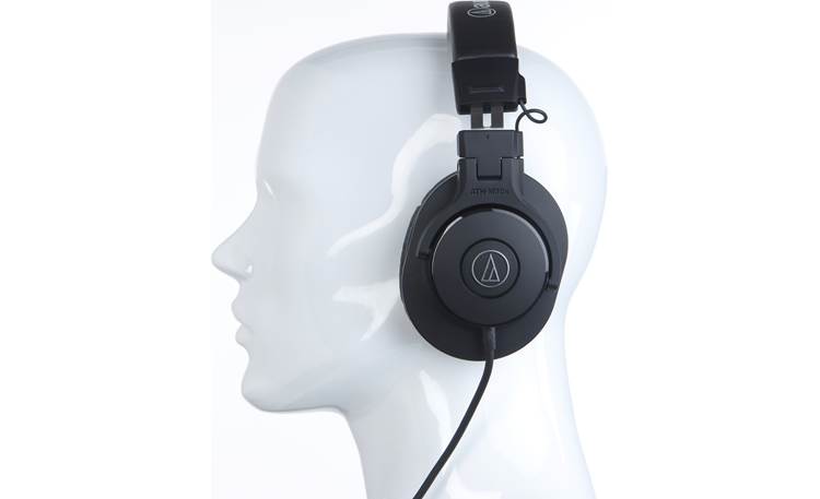 Audio-Technica ATH-M30x Mannequin shown for fit and scale