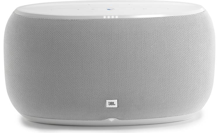 Expertise brand compact JBL LINK 500 (White) Wireless powered multi-room speaker with Google  Assistant, Chromecast built-in, and Bluetooth® at Crutchfield