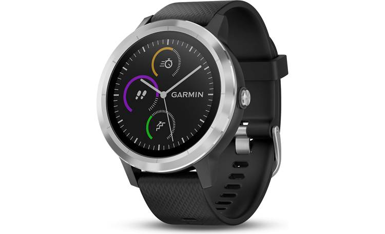 niece udgør Armstrong Garmin vivoactive 3 (Black and Stainless) GPS smartwatch with wrist-based  heart rate monitor at Crutchfield