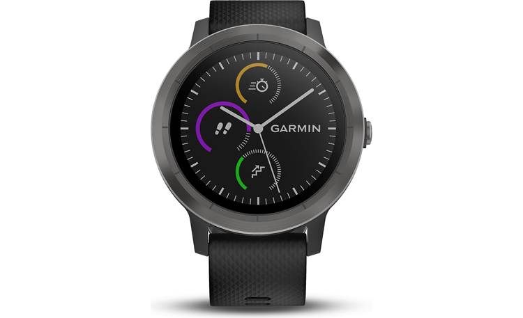 Garmin vivoactive 3 (Black GPS with wrist-based heart rate monitor at Crutchfield