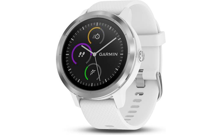 Garmin Vivoactive 3  GPS Smartwatch Black/Stainless **Missing Charger 