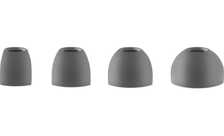 Bang & Olufsen Beoplay E8 Includes four sizes of silicone ear tips (five pairs of ear tips all together)