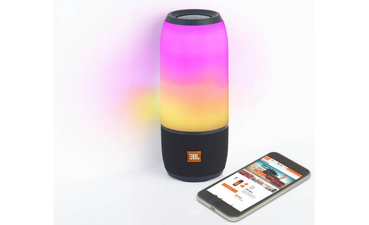 JBL Pulse 3 Customize colors and patterns with the JBL Connect app (smartphone not included)
