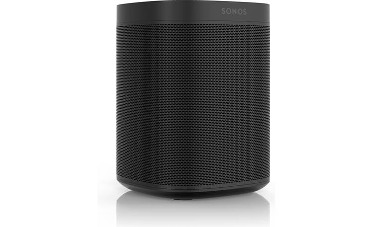 Sonos One (Black) Wireless streaming music speaker with built-in 