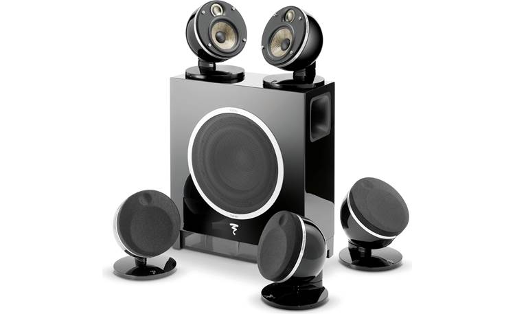Focal Dôme Flax Pack 5.1 An elegant-looking, high-performance home theater speaker system