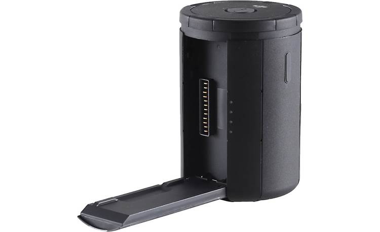 DJI Inspire 2 Intelligent Flight Battery Charging Hub Shown with one charging port open