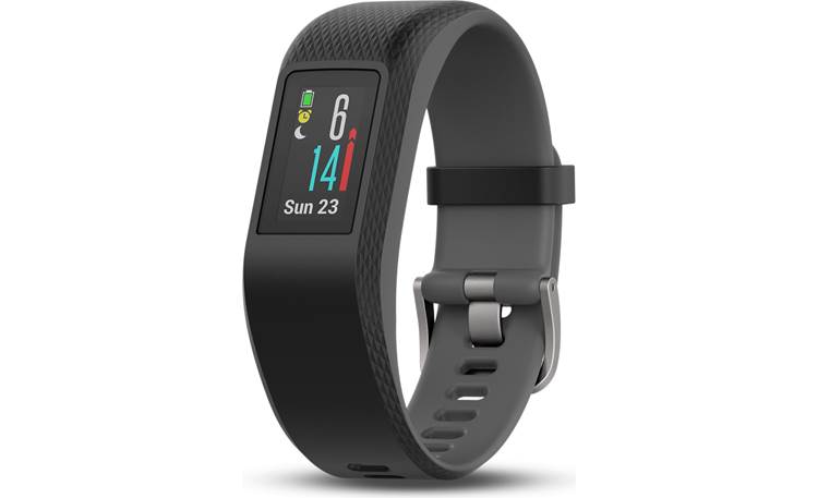 Garmin Vivosport Smart GPS Activity Tracker Wrist-based Heart Rate Slate Small 