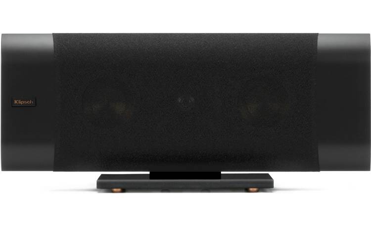 Klipsch Reference Premiere RP-240D Horizontal, on glass base, grille on