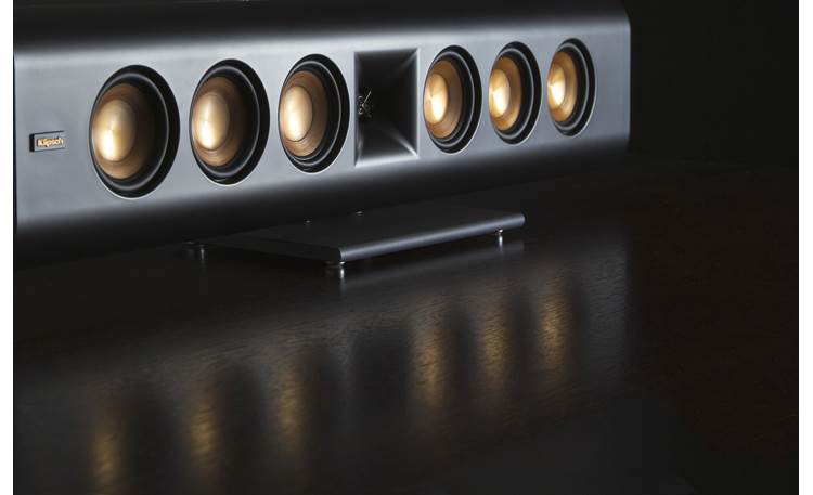 Klipsch Reference Premiere RP-640D Angled view, grille off