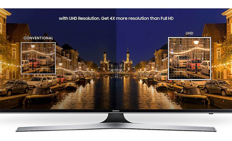 Samsung UN40MU7000 4K offers four times the detail of 1080p HD