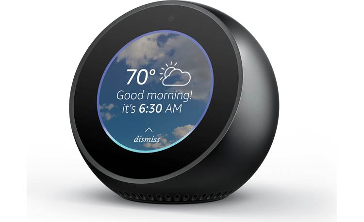 Amazon Echo Spot Compact Alexa-enabled device with video display screen