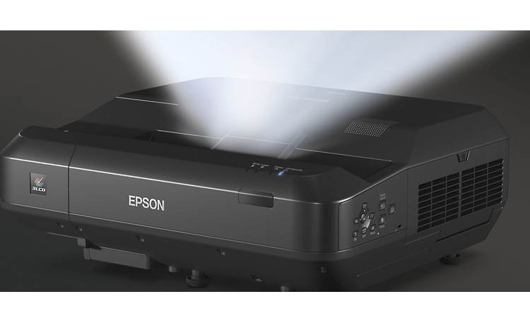 Epson Home Cinema LS100 The ultra short throw design lets you place the LS100 very close to the screen 