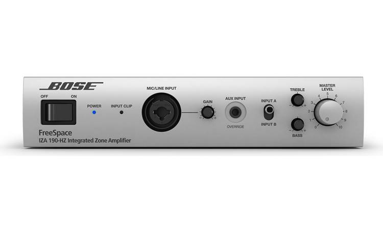 Bose® Retail Sound System Front of Bose® FreeSpace® IZA HZ-190 Zone Amplifier