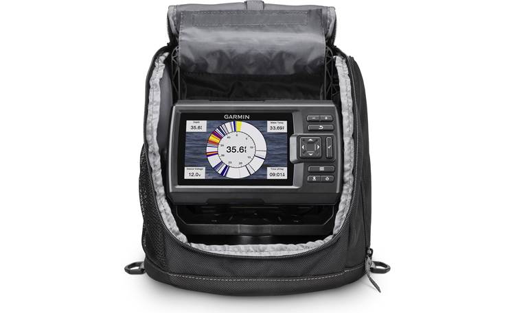 garmin striker plus 5cv ice fishing bundle