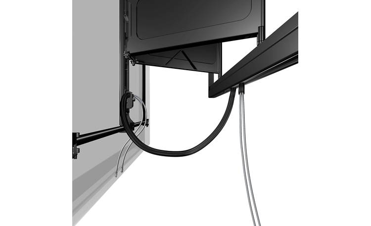 Sanus VLF613 Cable management detail (TV not included)