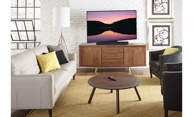 Sanus WSTV1 Swivels up to 20 degrees left or right (TV and cabinet not included)