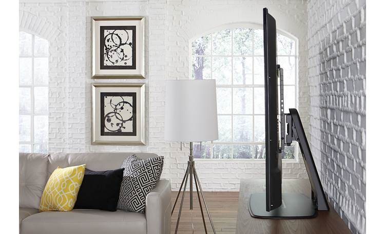 Sanus WSTV1 Conceal cables inside the stand for an uncluttered look (TV not included)
