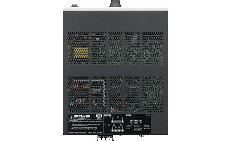 Yamaha PA2030 Vented design keeps the amplifier cool.