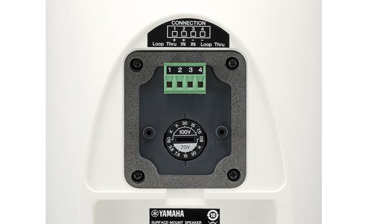 Yamaha VXS5 30, 15, 7.5 and 3.8-watt taps for commercial use