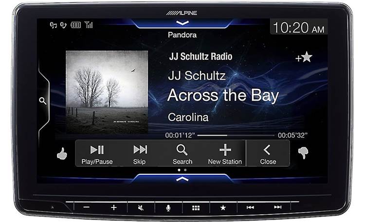 Alpine Halo9 iLX-F309 Digital multimedia receiver — a 9 touchscreen that  fits in a DIN dash opening (does not play CDs) at Crutchfield