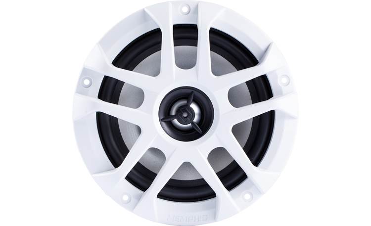 Memphis Audio Marine Speaker & Media Center Bundle – 6.5" RGB LED Speakers + SMC3 Multi-Zone Head Unit | Bluetooth, Water-Resistant