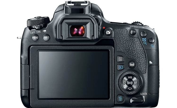 Canon EOS 77D Telephoto Lens Kit Back