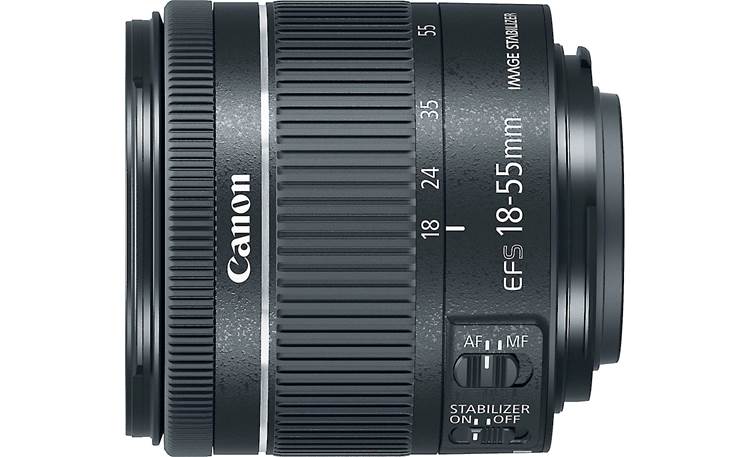 Canon EF-S 18-55mm f/4-5.6 IS STM Side