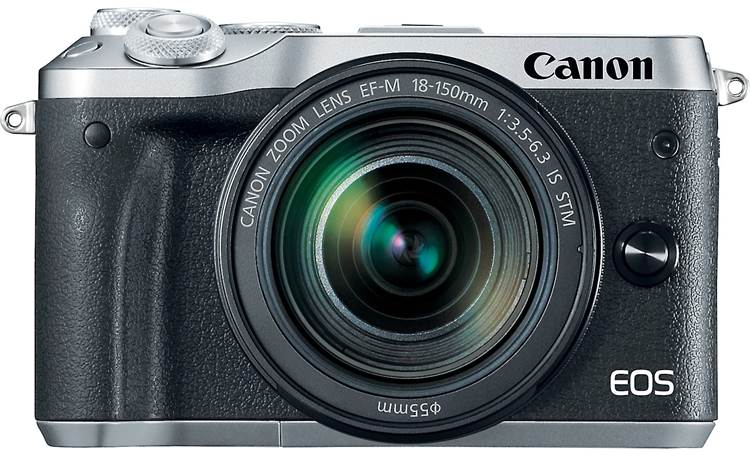 Canon EOS M6 Telephoto Lens Kit (Silver) 24.2-megapixel mirrorless