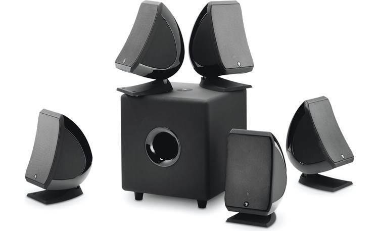 Focal Sib 5.1 Pack Includes 5 compact satellites and a powered sub
