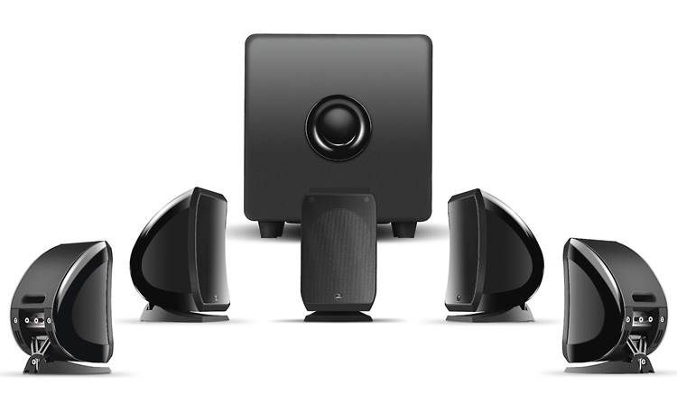 Focal Sib 5.1 Pack Includes 5 compact Sib satellites and Cub3 powered subwoofer